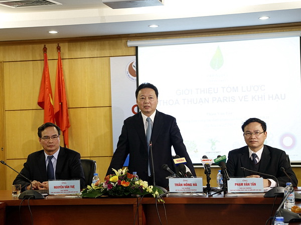 Thành công của Hội nghị COP21 - Cam kết mạnh mẽ của Việt Nam trong cuộc chiến chống biến đổi khí hậu